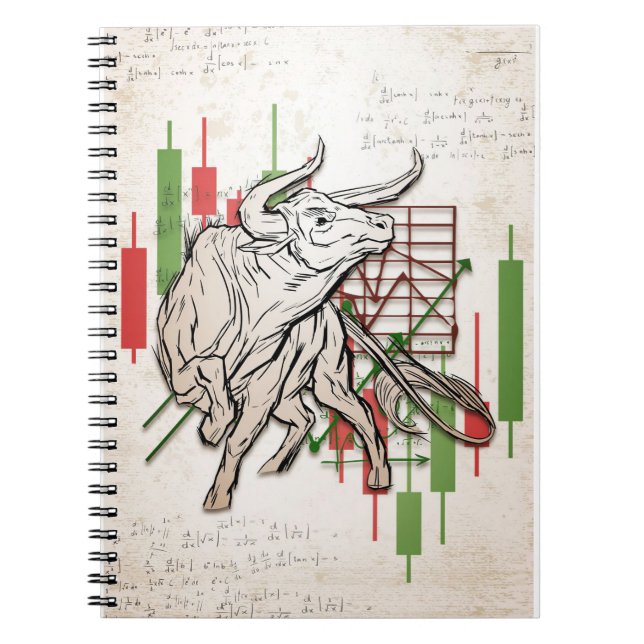 Investor Bears And Bulls Market Notebook (Front)