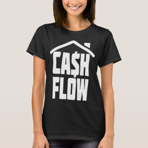 Investor Cashflow real estate house money funny sa T-Shirt