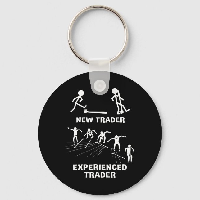 Investor Experienced Trader Key Ring (Front)