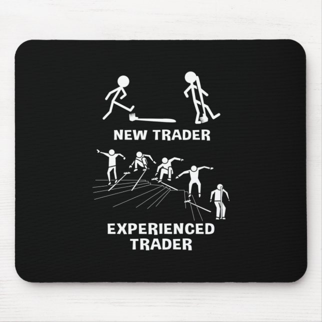 Investor Experienced Trader Mouse Pad (Front)