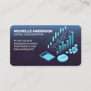 Investor Finance AI Tech Business Card