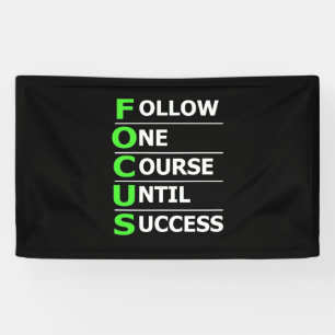 Investor Follow One Course Until Success Banner