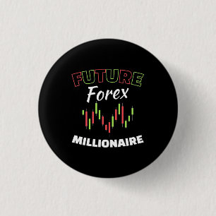 Investor Future Forex Millionaire 3 Cm Round Badge