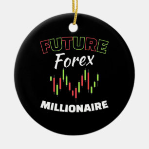 Investor Future Forex Millionaire Ceramic Ornament