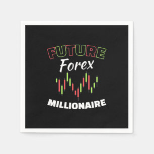 Investor Future Forex Millionaire Napkin