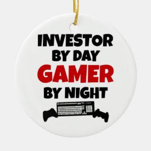 Investor Gamer Ceramic Tree Decoration