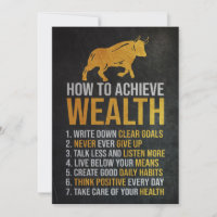 Investor How To Achieve Wealth