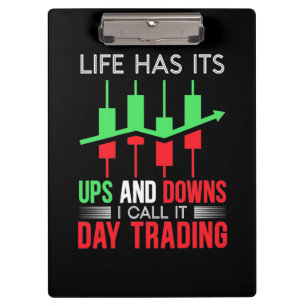 Investor I Call It Day Trading Clipboard
