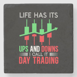 Investor I Call It Day Trading Stone Coaster