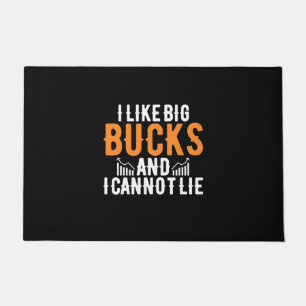 Investor I Like Big Bucks Doormat