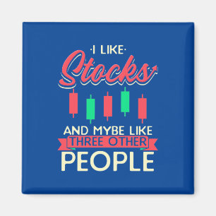 Investor I Like Stocks Magnet