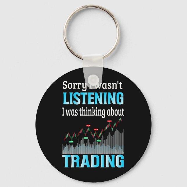 Investor I Was Thinking About Trading Key Ring (Front)