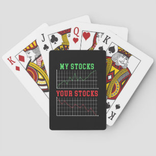 Investor My Stocks Your Stocks Playing Cards