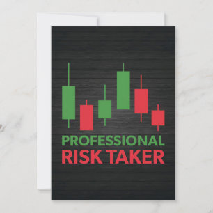 Investor Professional Risk Taker Thank You Card