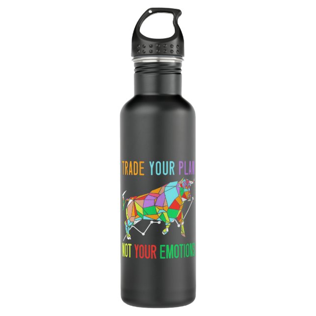 Investor Trade Your Plan 710 Ml Water Bottle (Front)