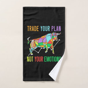 Investor Trade Your Plan Hand Towel
