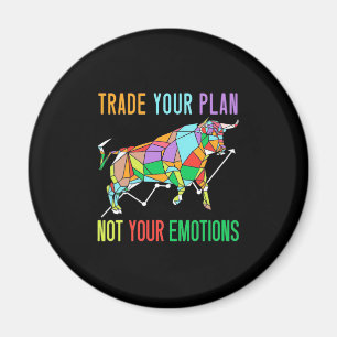 Investor Trade Your Plan Magnet