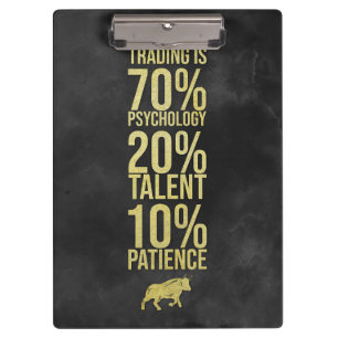 Investor Trading Talent Patience Clipboard
