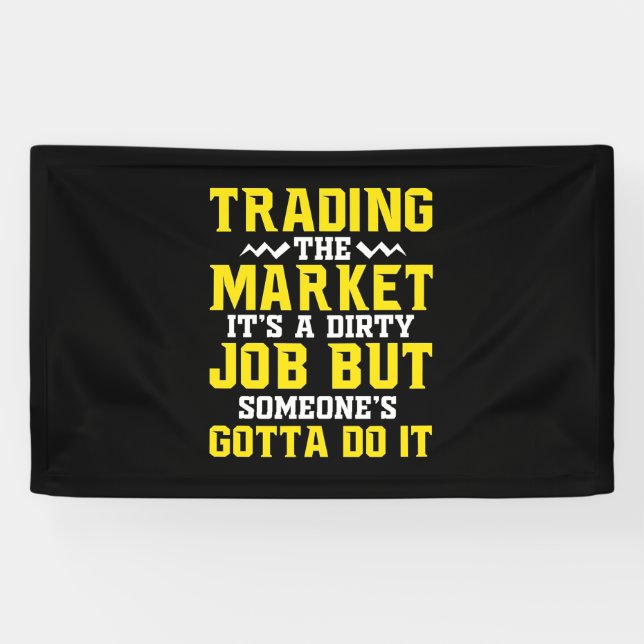 Investor Trading The Market Banner (Horizontal)