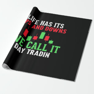 Investor We Call It Day Trading Wrapping Paper