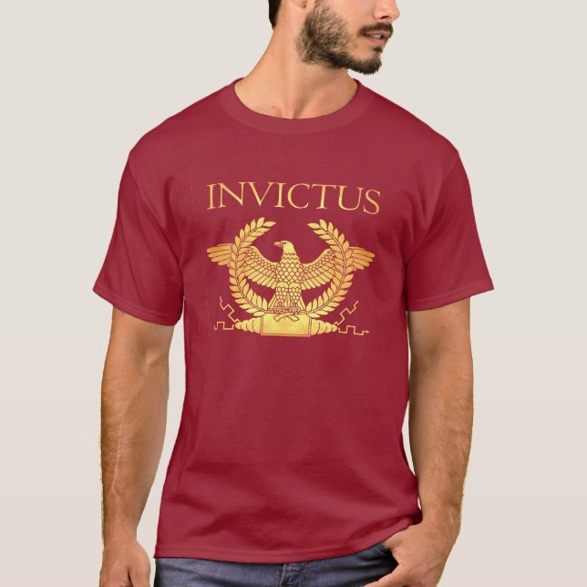 Invictus Ancient Gold men's t-shirt (Front)