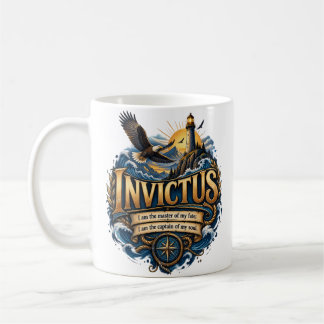 Invictus Inspirational Quote Mug
