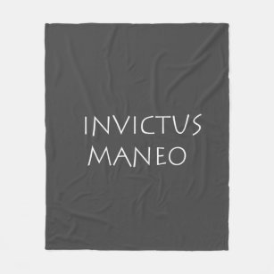 Invictus maneo fleece blanket