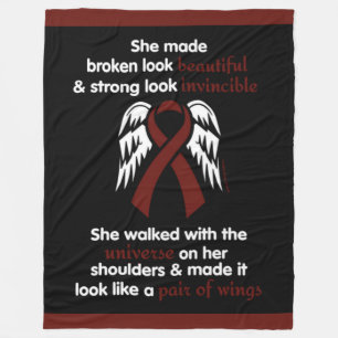 INVINCIBLE...APS FLEECE BLANKET