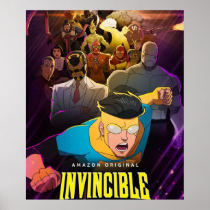 Invincible comics original comic poster