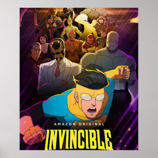 Invincible comics  original comic poster