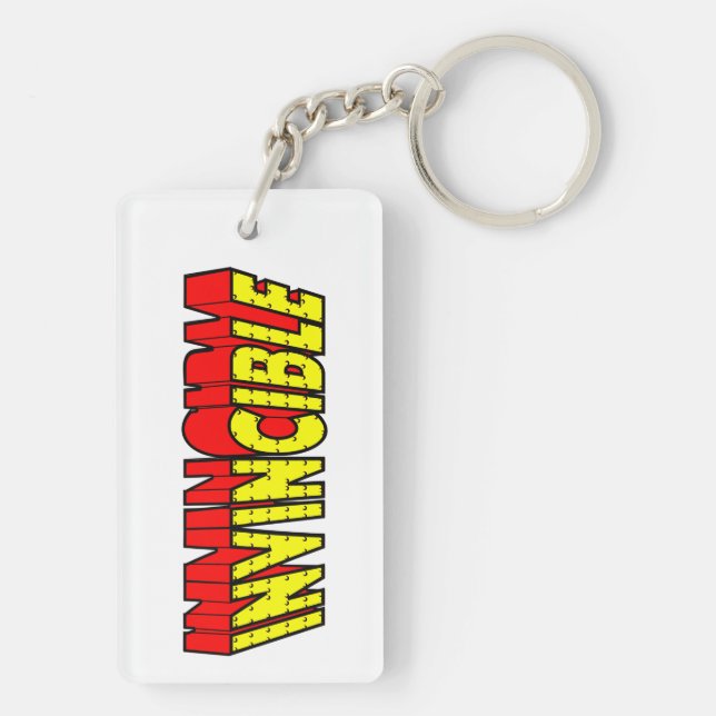Invincible Keychain (Back)