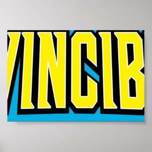 Invincible logo poster