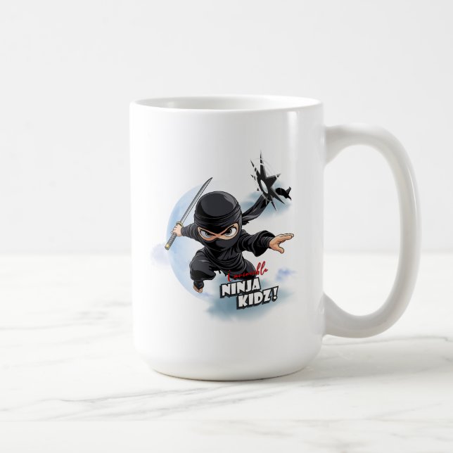 Invincible Ninja Kidz | 15oz Classic Mug (Right)
