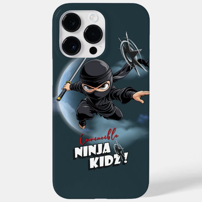 Invincible Ninja Kidz |  Case-Mate iPhone Case (Back)