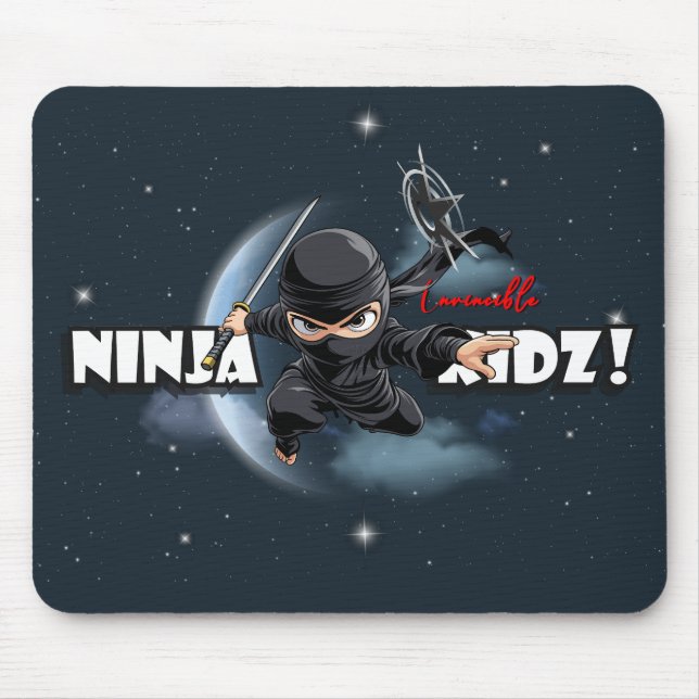 Invincible Ninja Kidz |  Mouse Pad (Front)