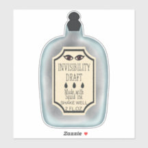 Invisibility Draught Sticker