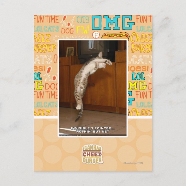 Invisible 3 Point Postcard (Front)