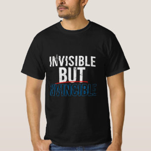 Invisible but Invincible Endometriosis Tee