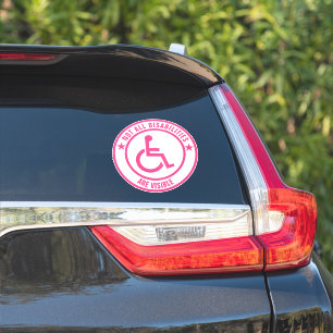 Invisible Disability Awareness Decal