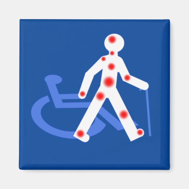 Invisible disability / Visible Magnet (Front)