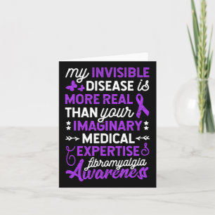 Invisible Disease Is More Real Card