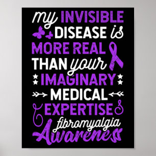 Invisible Disease Is More Real Poster