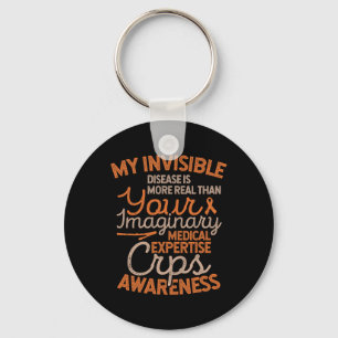 Invisible Disease Rsd Crps Awareness Key Ring