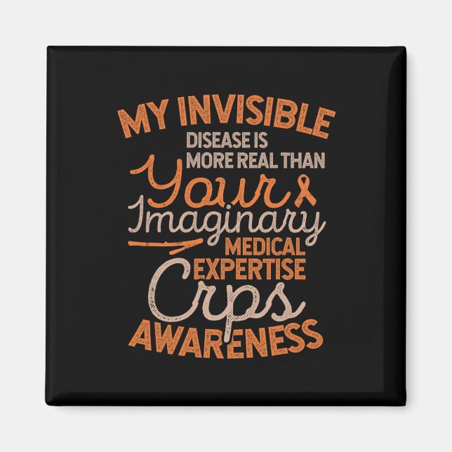 Invisible Disease Rsd Crps Awareness  Magnet (Front)