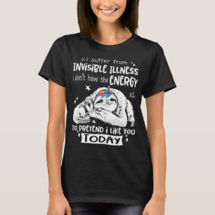 Invisible Illness Awareness Month Ribbon Gifts T-Shirt