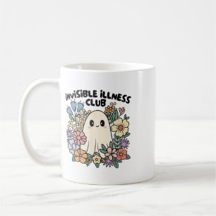 Invisible Illness Club Chronic Pain Spoonie Boo Po Coffee Mug
