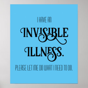Invisible Illness Poster
