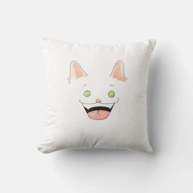 Invisible Lupin throw pillow (Front)