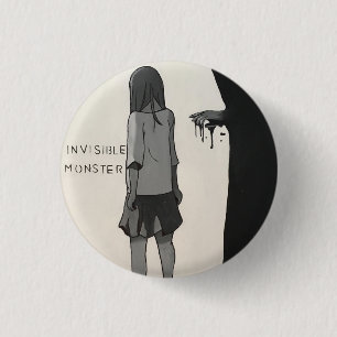 Invisible Monsters 3 Cm Round Badge