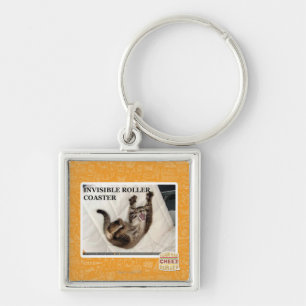 Invisible Roller Coaster Key Ring